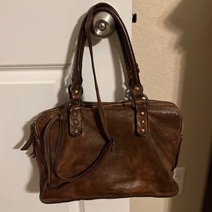Beautiful brown leather purse